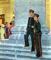 У театра Свидание, В А Прибыловский, 1954 imgsrc У театра Свидание, В А Прибыловский, 1954